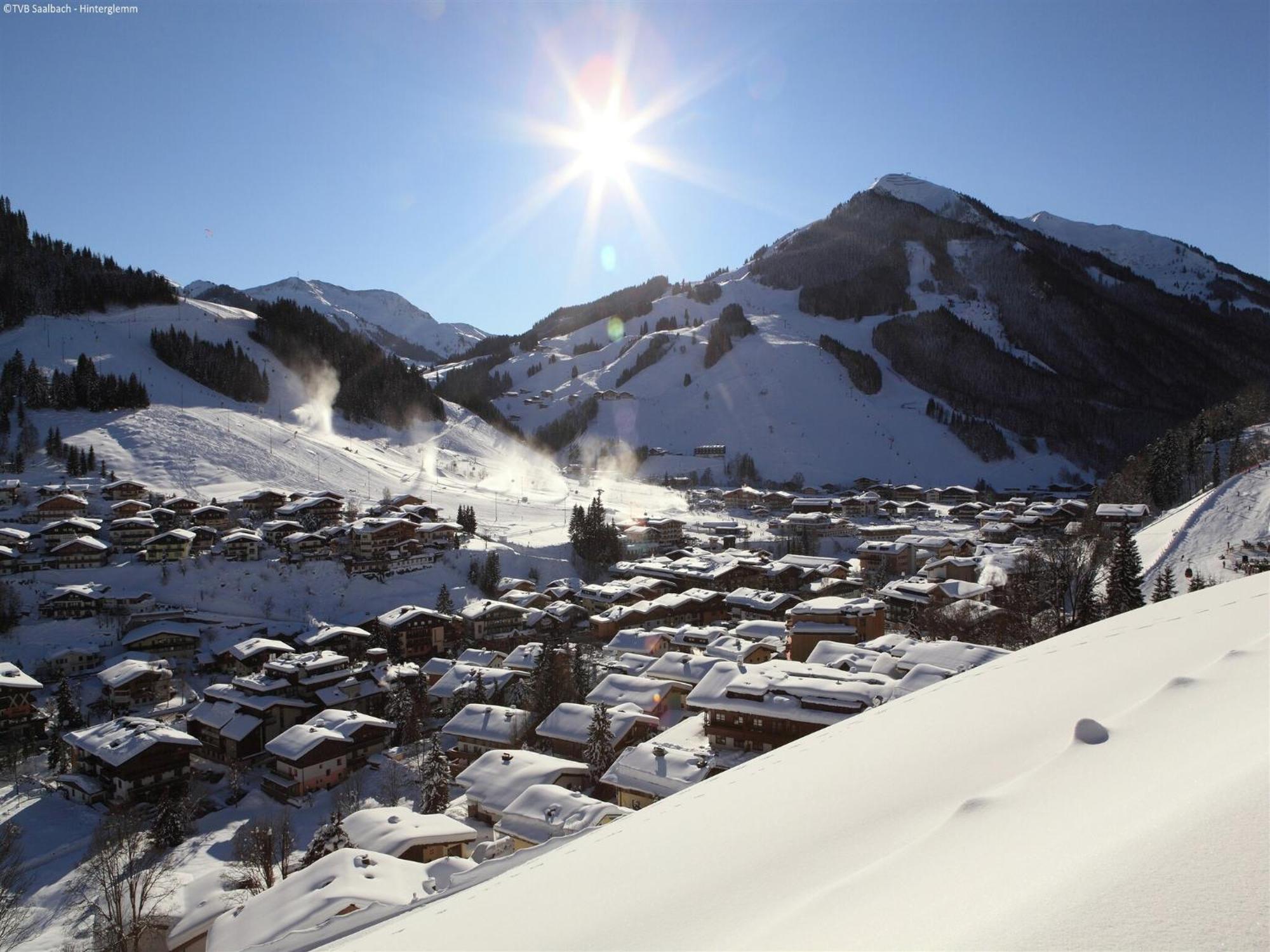 Apartment In Saalbach Hinterglemm Near Ski Area ภายนอก รูปภาพ